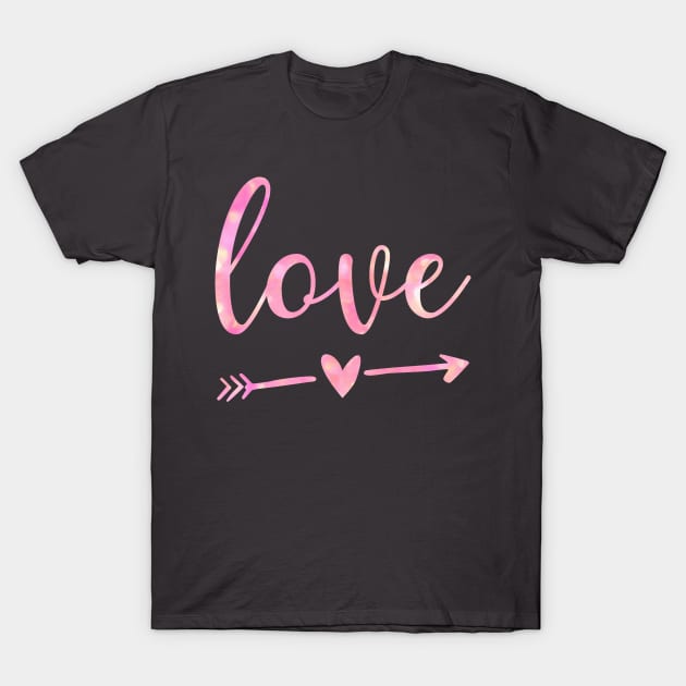 Love Arrow Gift Love Gift Idea T-Shirt by Salt88